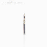 Silver Gold-Toned Perfume Bottle - Charm